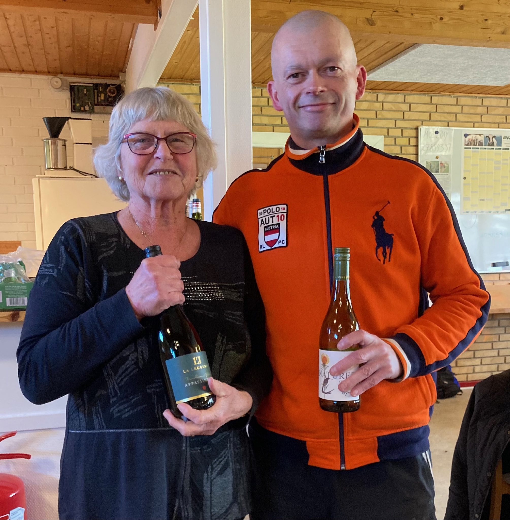 2 glade vindere Kirsten og Peter