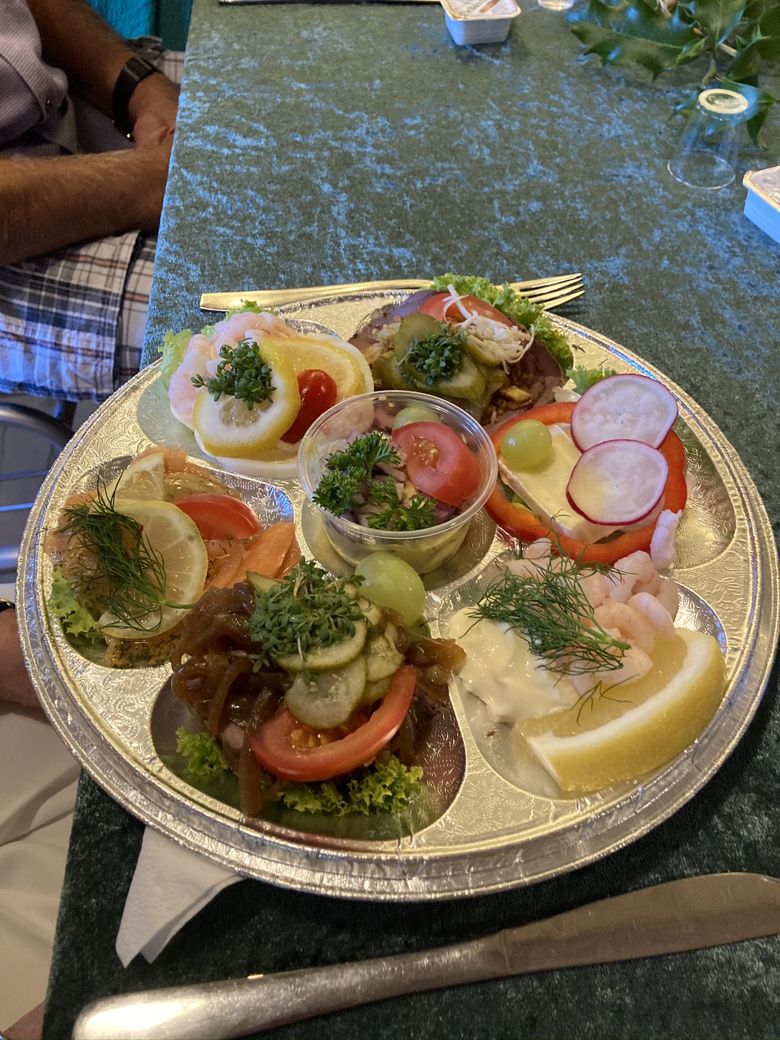 Platter fra Cafe Egedal