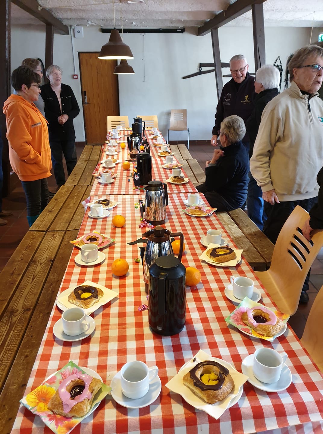 Og så er der kaffe og fastelavnsboller