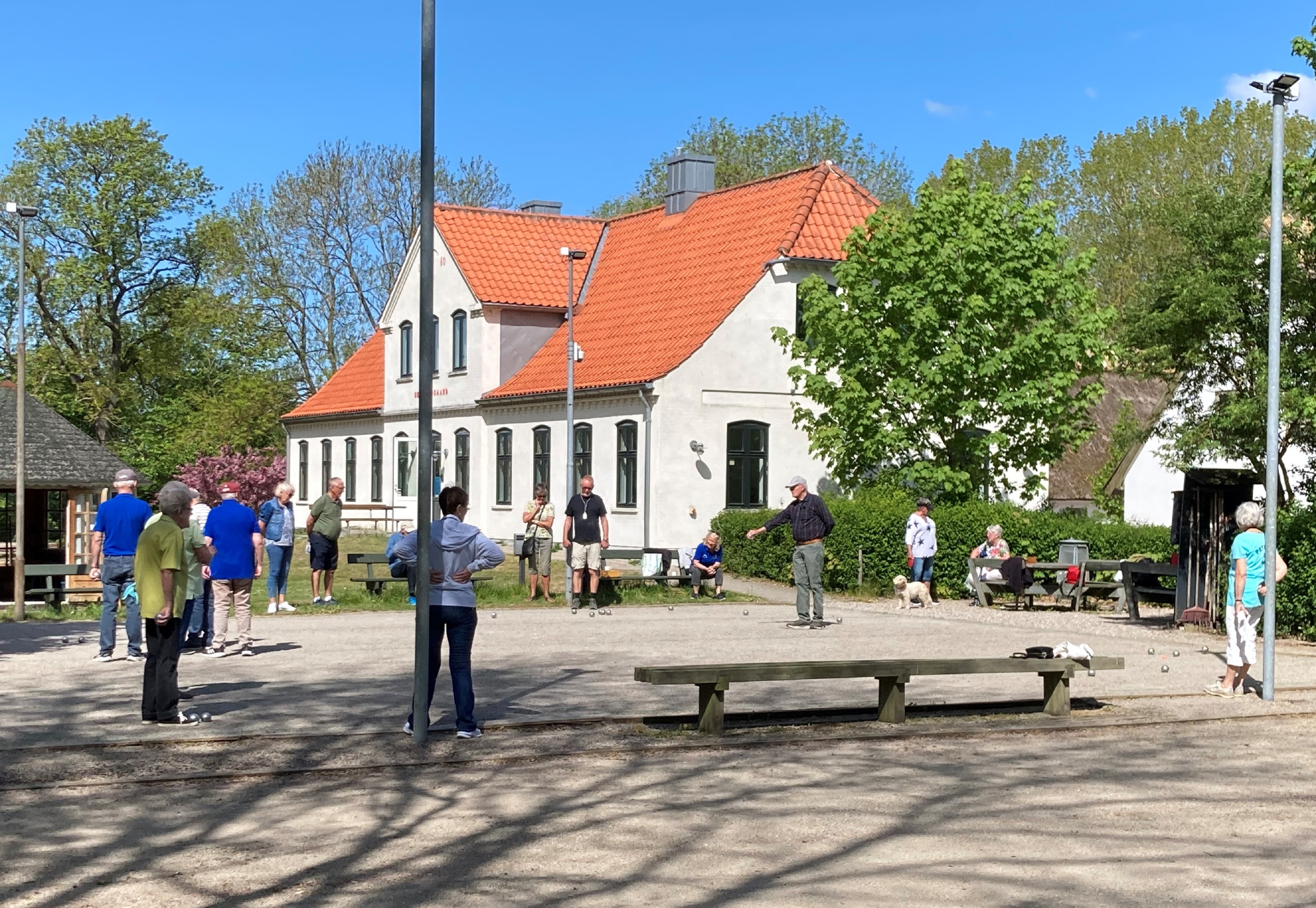 Næsten alle 12 baner var i brug