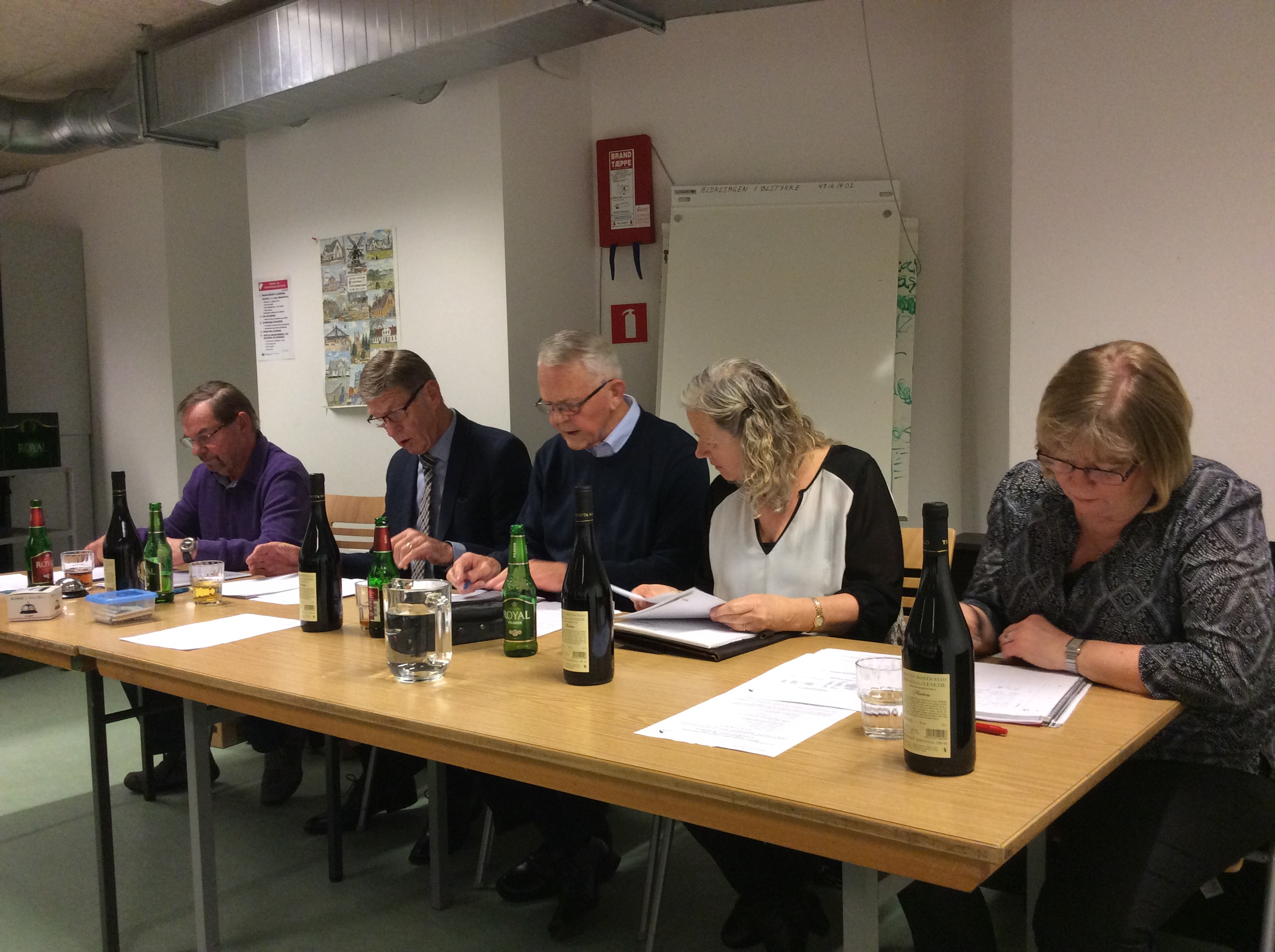 Dyb koncentration hos bestyrelsen og dirigenten