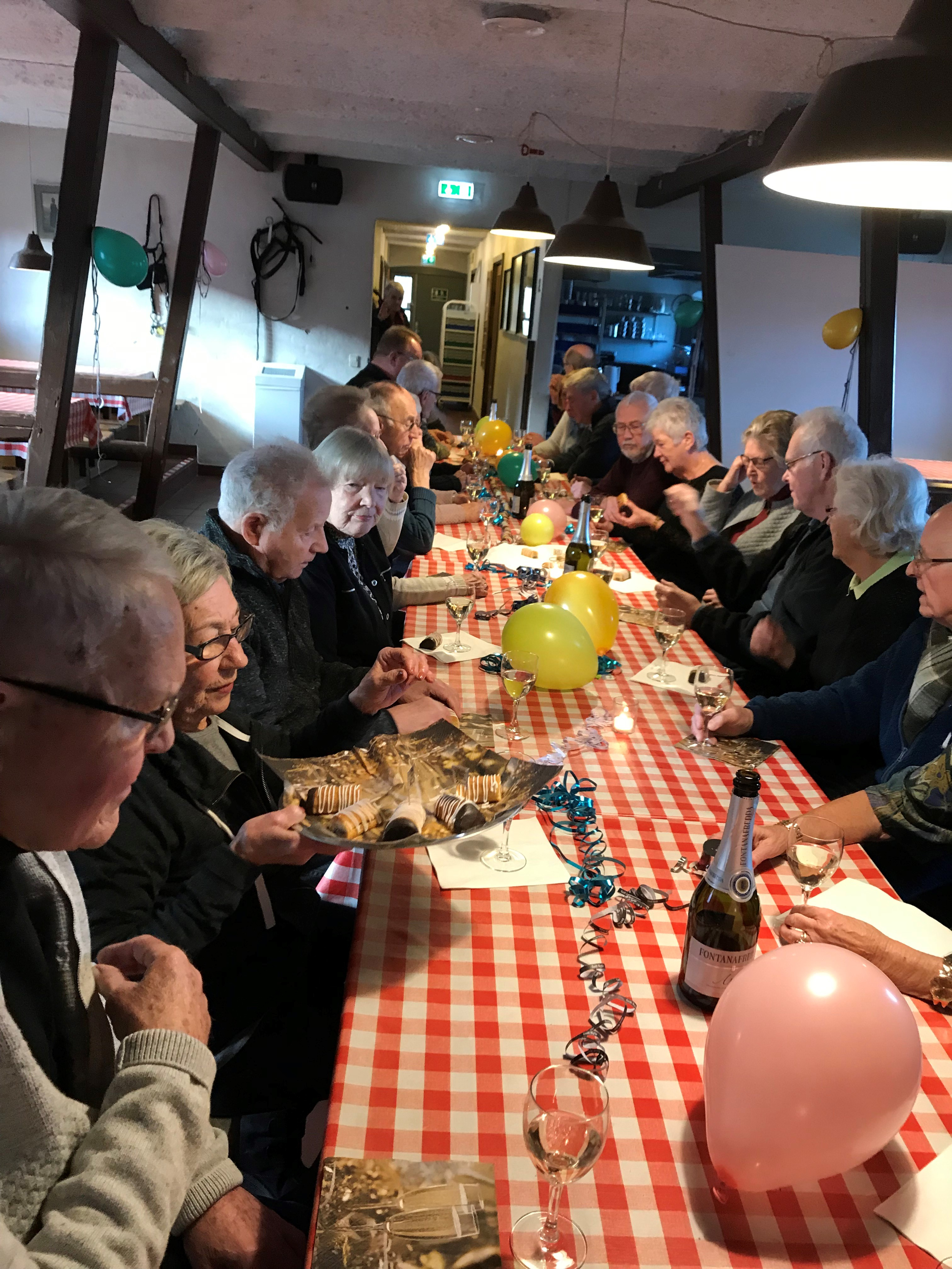 Og selvfølgelig var der kransekage :-)