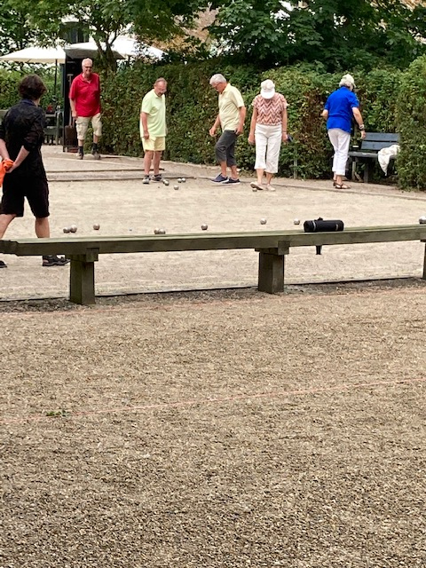 OG - endelig! Sæsonens første vinpetanque